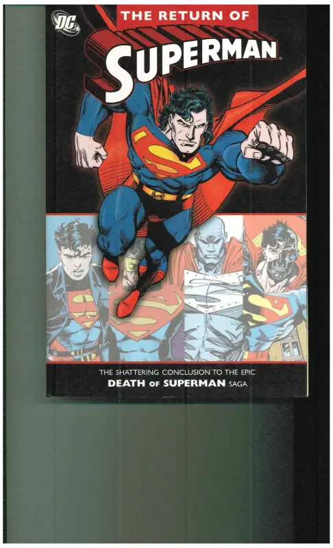 DC Comics - The Return of Superman TPB. in Comics & Graphic Novels in Oshawa / Durham Region - Image 2