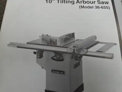 Delta Industrial Table Saw, View more