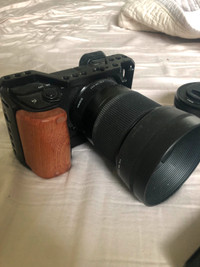 Sony A6400 with Sigma 30mm F1.4 Lens + Accessories
