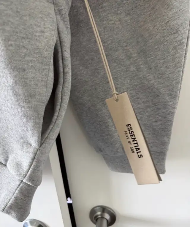 Fear of God Essentials Sweater in Heather Grey in Men's in Winnipeg - Image 3