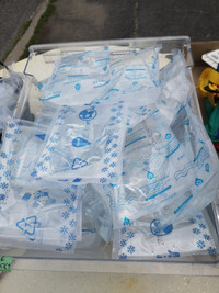 9+ Large ICE PACKS – NEW   -  3/$1.00GREAT FOR SUMMER COOLERS,