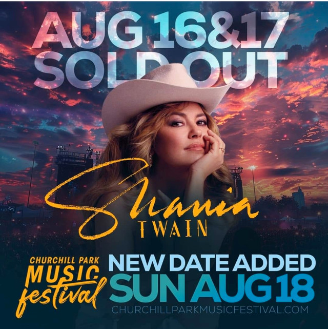 Shania Twain St Johns NL in Other in Yarmouth