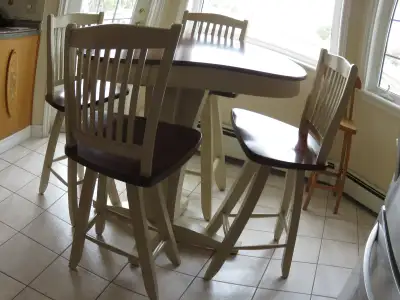 DINING TABLE AND CHAIR, View more