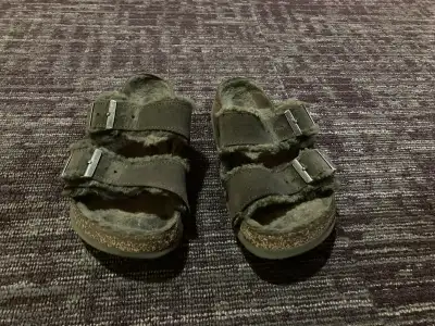 Birkenstock Arizona Shearling Sandals, View more