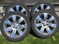 Tires and rims for GM.