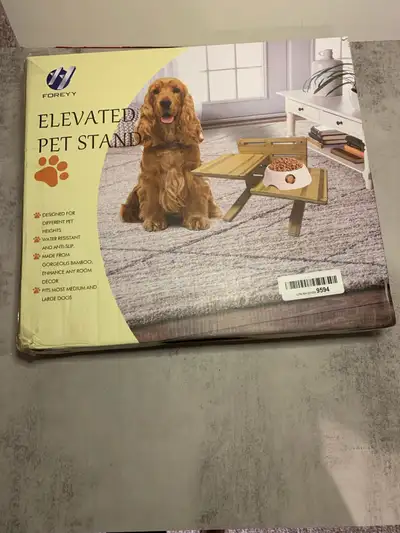 Foreyy Elevated Pet Stand, View more