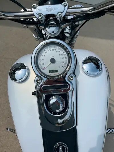 Offering for sale my 2007 Super Glide Custom. Single owner, purchased new from HD Edmonton. The moto...
