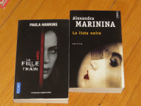 DUO-THRILLER-  PAULA HAWKINS  --ALEXANDRA MARININA