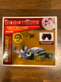 Robotikits. Kabuto-Mushi Robot. Rhinoceros Beetle.