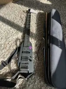 Donner HUSH-X Pro travel guitar with multi-fx, View more