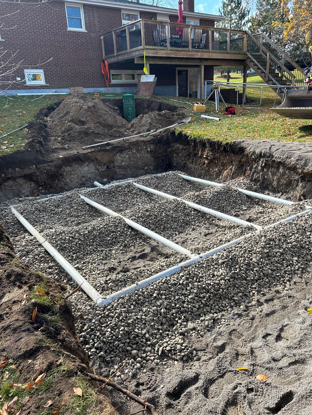 Excavating/septic/retaining walls  in Excavation, Demolition & Waterproofing in Kawartha Lakes - Image 2