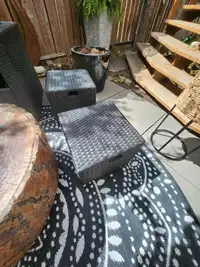 Patio set for sale - sectional / side tables / coffee table