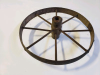 Antique steel wheel 