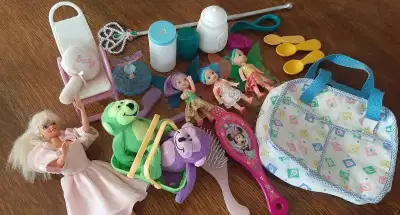 Misc. Toys including Barbie Doll, View more