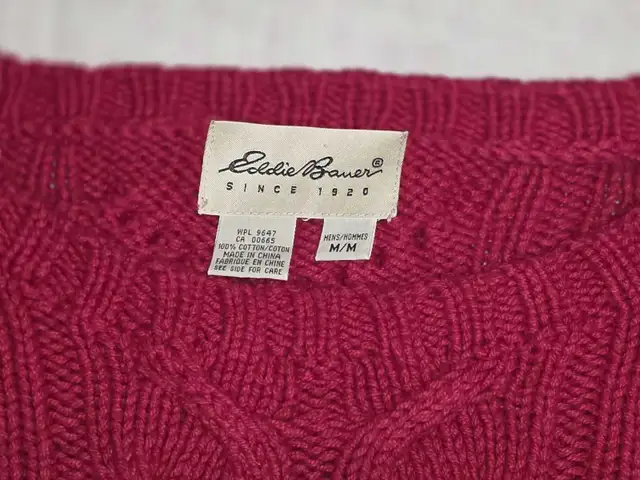 Men's Eddie Bauer sweater  in Men's in Edmonton - Image 2