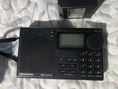 GRUNDIG G6 AM/FM/SW/AIR/Weather Radio Portable, View more