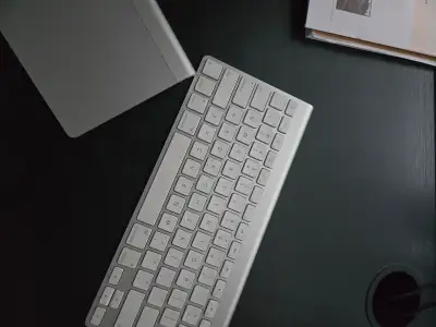 Apple wireless keyboard and mouse, View more