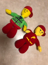 2 Lego Plush Stuffy Guys $25