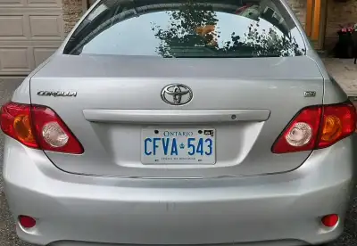 TOYOTA COROLLA CE 2009 MODEL FOR SALE FOR $5000/- GOOD CONDITION WELL MAINTAINED CAR WITH 1 SPARE TI...