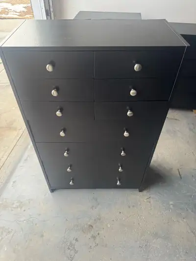 10 drawer Black Baby Dresser / Storage Chest, View more