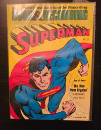 SUPERMAN BOOK & RECORD 1978