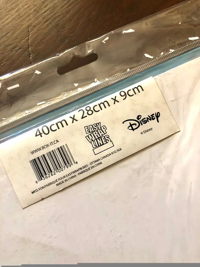 Disney Gift Wrap Box Mickey Mouse Present 65170903404674123