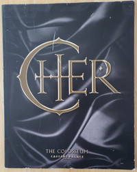 CHER CONCERT PROGRAM BOOK - THE COLOSSEUM CAESAR'S PALACE