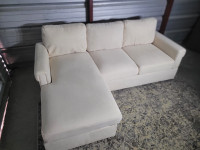 Beautiful beige sectional couch ( free delivery)