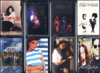 8 Cassettes audio d'artistes français des années '90