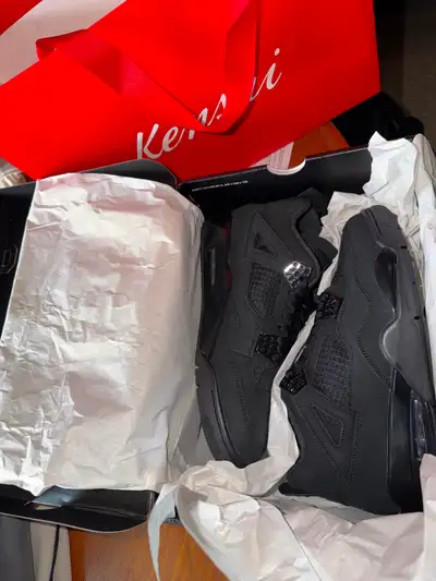 Jordan Black Cat 4’s, View more