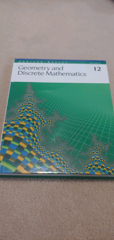Geometry and Discrete Mathematics by Addison Wesley. ISBN 0201770962