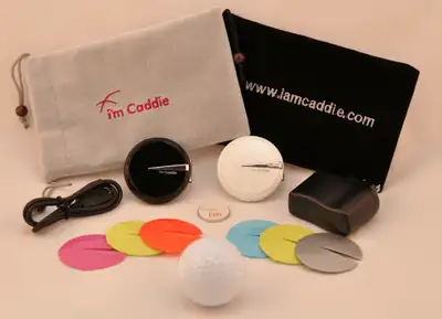 I’M CADDIE – AUDIBLE GOLF GPS RANGE FINDER – USED LIKE NEW $75.00 OBO FEATURES: - Accurate Distance...