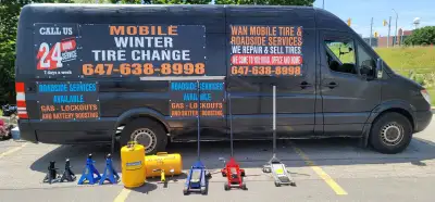 Mobile Tire Change & Roadside Assistance – We Come to You!, View more