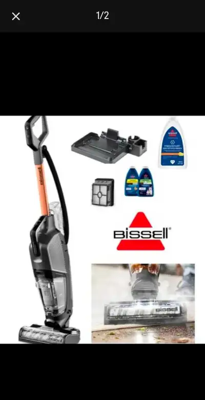 BISSELL® CrossWave® HydroSteam™ Plus Multi-Surface Wet Dry Vac, Wash, Vacuum and Steam.ALL-IN-ONE CL...