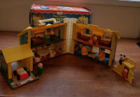 Vintage Fisher-Price Family Playhouse 1969