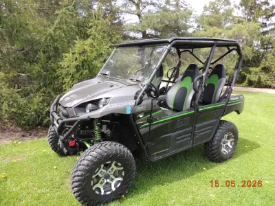 2016 Kawasaki KRT800 ATV - 4,488 miles - call Bob @ 519-657-5633