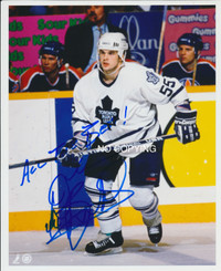 ORIGINAL DRAKE BEREHOWSKY SIGNED TORONTO MAPLE LEAFS PHOTO