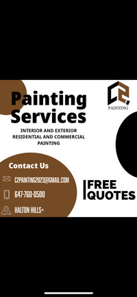Offering Painting Services Now!