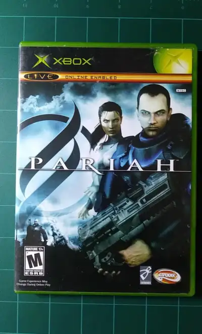Microsoft XBox Pariah Video Game 2005. Case, Manual & Disc. $5 East Saint John / $6 Shipping
