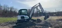 Excavator bobcat e50