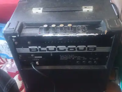 Vintage Yorkville Bloc80B solid-state bass combo amplifier., View more