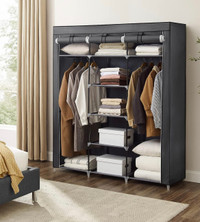 Brand new sealed Closet organizer, wardrobe, clothing rack with 