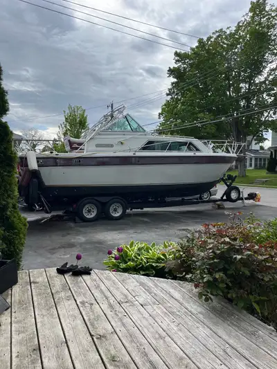 Ez loader tandem axle boat, trailer rollers, surge brakes, 10,000 pound rating brand new tires and w...