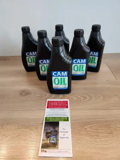 15W40 Muscle Car and Collector vehicle oil. High quality oil with the correct amount of zinc for fla...