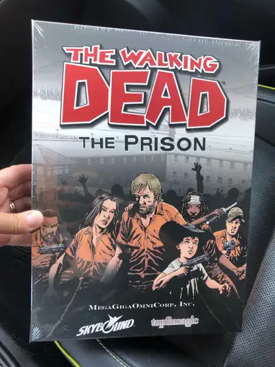 The Walking Dead The Prison Strategy Boardgame $40 firm , View more