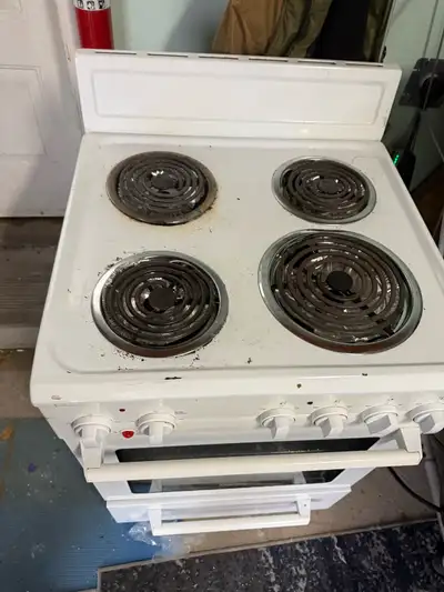 27” Danby electric stove range, View more