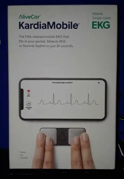 NEW KardiaMobile EKG, View more