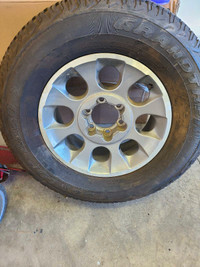 Toyota FJ Cruiser Spare Wheel and Tire