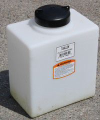 Square Horizontal Liquid Storage Tank 26L/7US Gallons