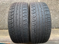 PAIR of 245/40/20 99W M+S Zenna Argus UHP with good tread